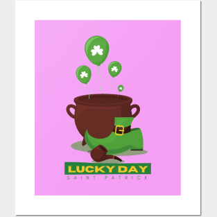 Saint Patrick Day Posters and Art